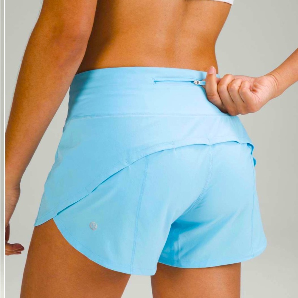 Lululemon Speed Up Mid-Rise Lined Shorts, 4” inseam